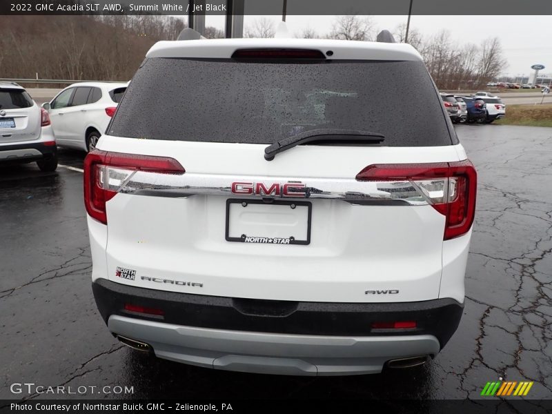 Summit White / Jet Black 2022 GMC Acadia SLT AWD
