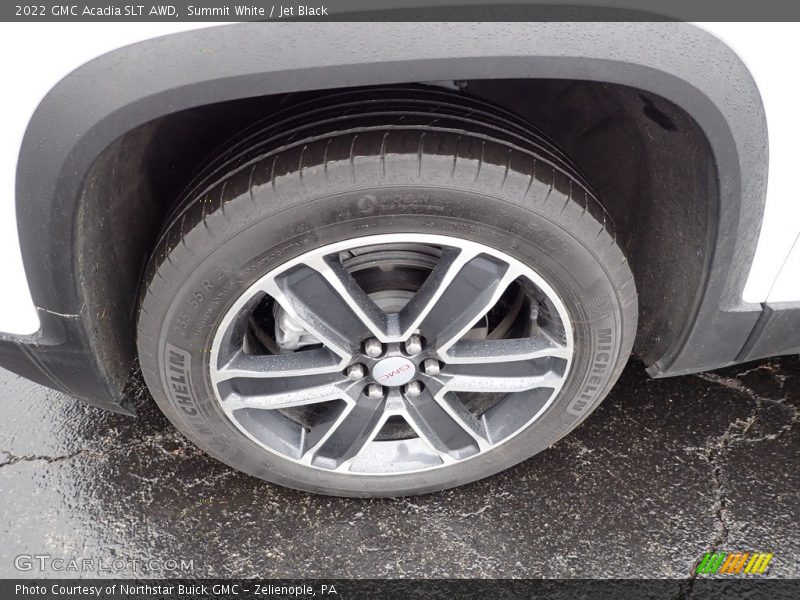 Summit White / Jet Black 2022 GMC Acadia SLT AWD