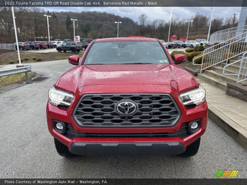 Barcelona Red Metallic / Black 2023 Toyota Tacoma TRD Off Road Double Cab 4x4