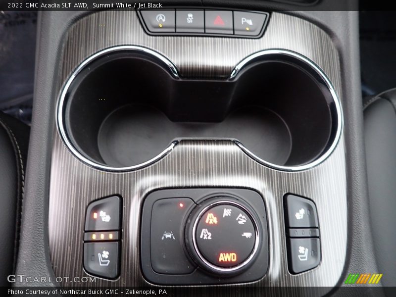 Controls of 2022 Acadia SLT AWD