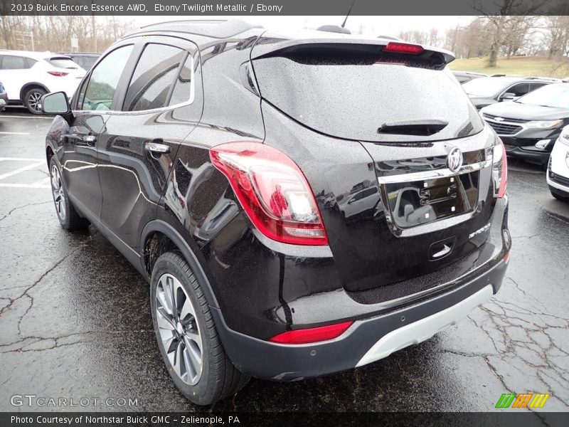Ebony Twilight Metallic / Ebony 2019 Buick Encore Essence AWD