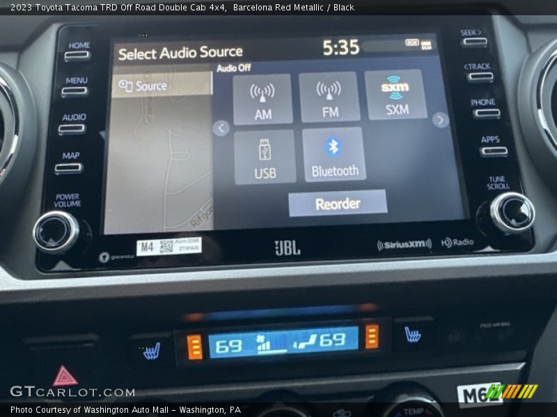 Controls of 2023 Tacoma TRD Off Road Double Cab 4x4