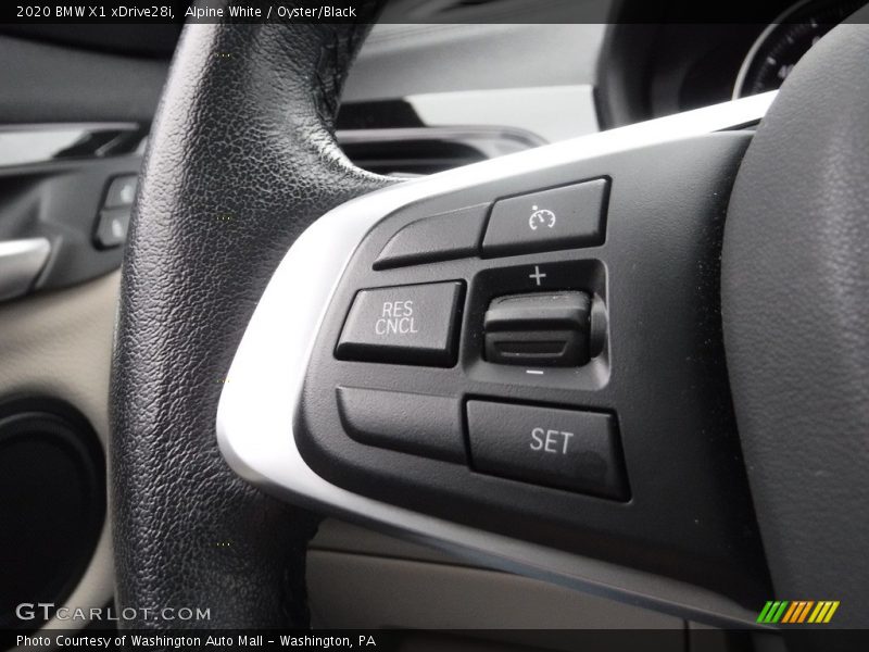 Alpine White / Oyster/Black 2020 BMW X1 xDrive28i