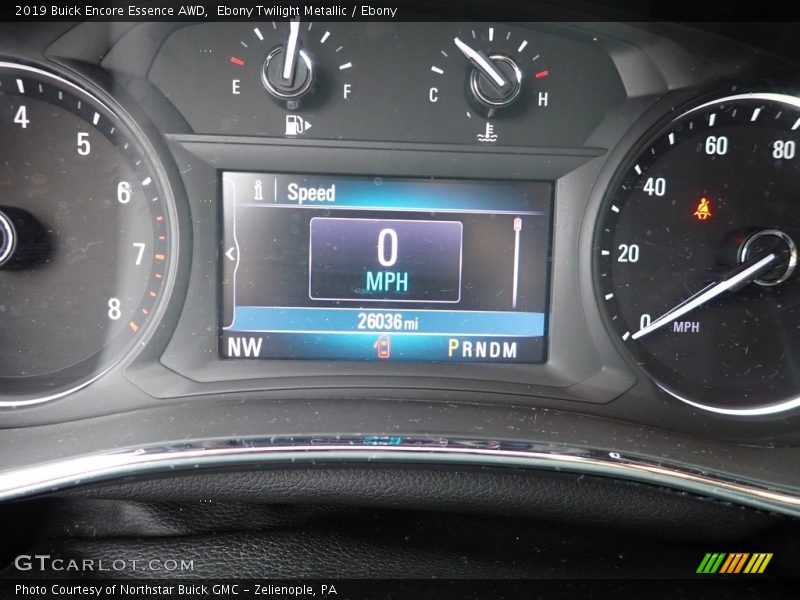 Ebony Twilight Metallic / Ebony 2019 Buick Encore Essence AWD