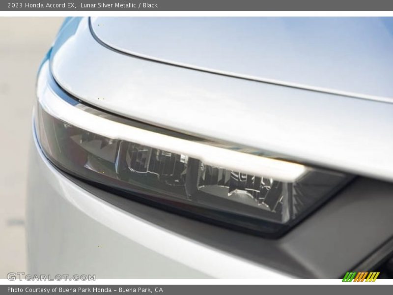Lunar Silver Metallic / Black 2023 Honda Accord EX