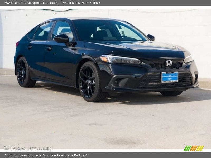 Front 3/4 View of 2023 Civic Sport Hatchback