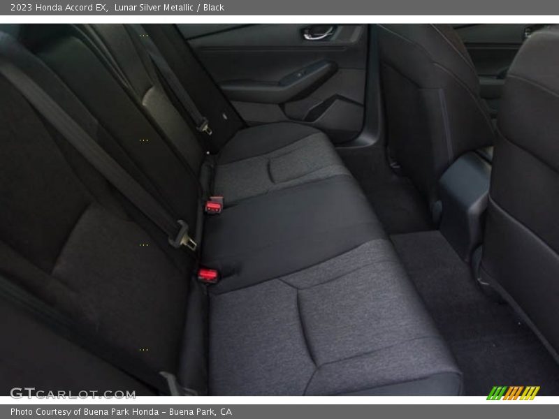 Rear Seat of 2023 Accord EX