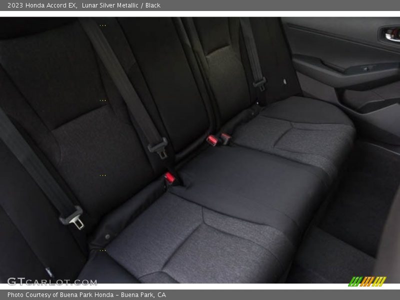 Rear Seat of 2023 Accord EX