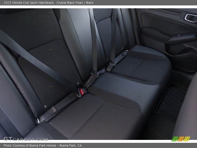 Rear Seat of 2023 Civic Sport Hatchback