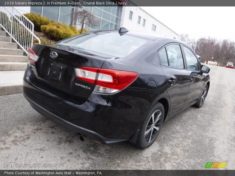 Crystal Black Silica / Ivory 2019 Subaru Impreza 2.0i Premium 4-Door
