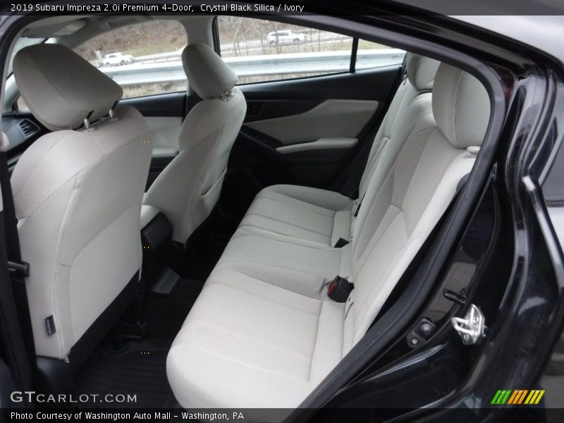 Crystal Black Silica / Ivory 2019 Subaru Impreza 2.0i Premium 4-Door