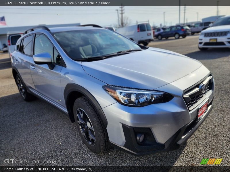 Ice Silver Metallic / Black 2020 Subaru Crosstrek 2.0 Premium