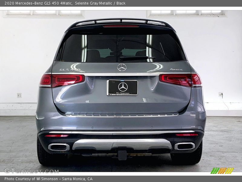 Selenite Gray Metallic / Black 2020 Mercedes-Benz GLS 450 4Matic