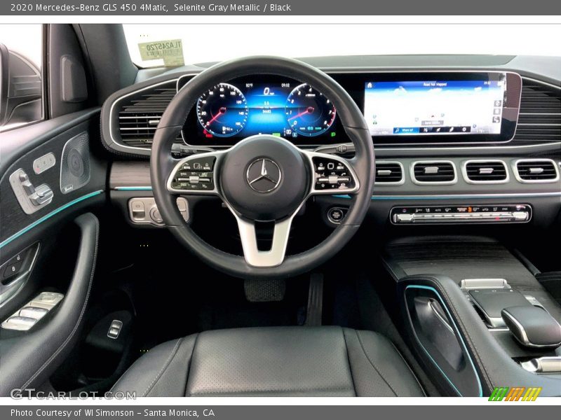 Selenite Gray Metallic / Black 2020 Mercedes-Benz GLS 450 4Matic