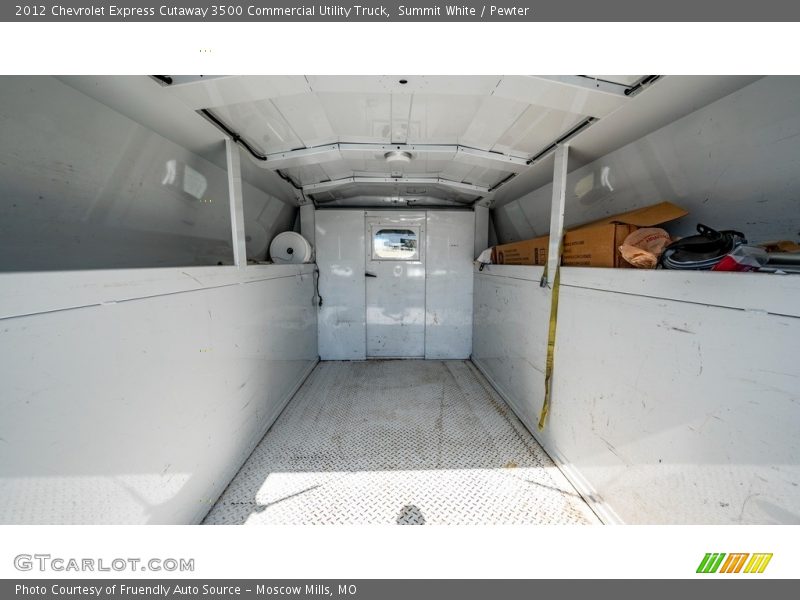Summit White / Pewter 2012 Chevrolet Express Cutaway 3500 Commercial Utility Truck