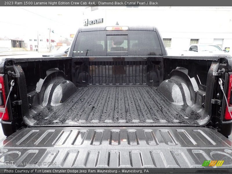 Diamond Black Crystal Pearl / Black 2023 Ram 1500 Laramie Night Edition Crew Cab 4x4