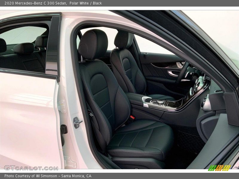 Polar White / Black 2020 Mercedes-Benz C 300 Sedan