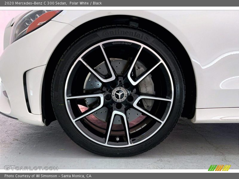 Polar White / Black 2020 Mercedes-Benz C 300 Sedan