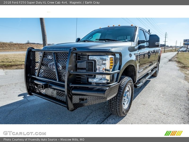 Magnetic / Earth Gray 2018 Ford F250 Super Duty XL Crew Cab 4x4
