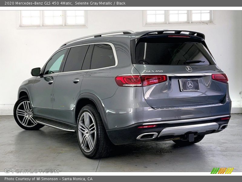 Selenite Gray Metallic / Black 2020 Mercedes-Benz GLS 450 4Matic