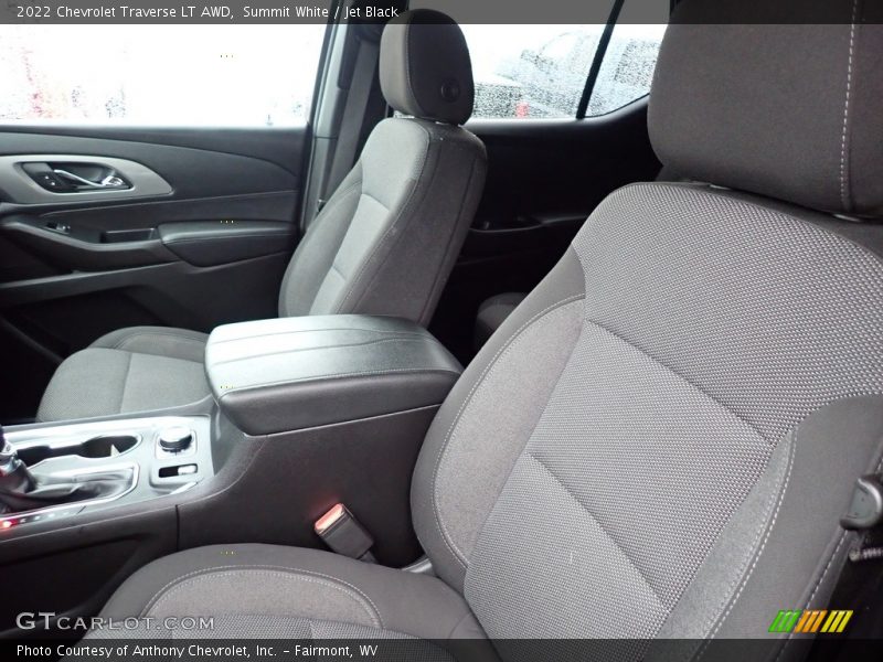 Summit White / Jet Black 2022 Chevrolet Traverse LT AWD