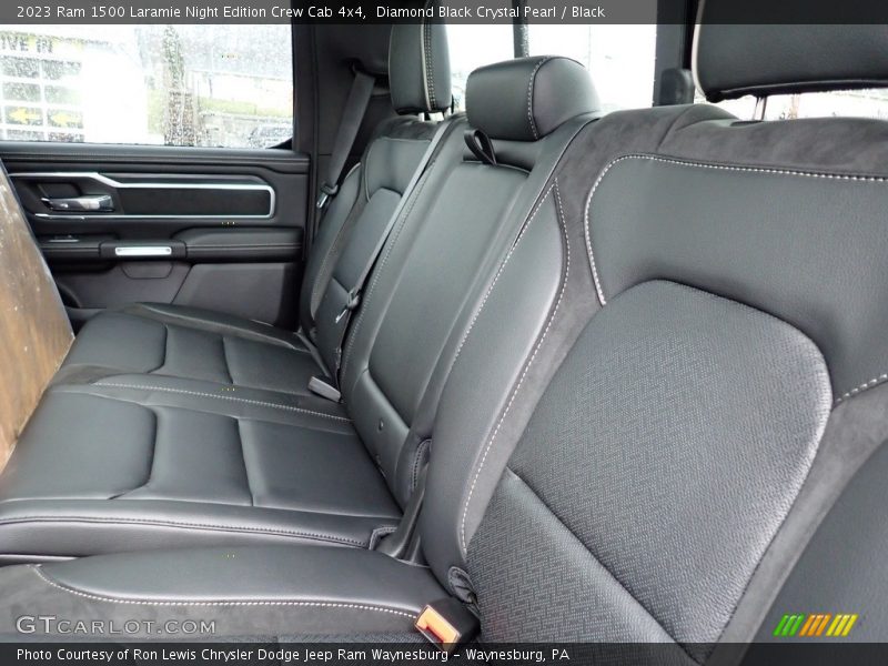 Diamond Black Crystal Pearl / Black 2023 Ram 1500 Laramie Night Edition Crew Cab 4x4