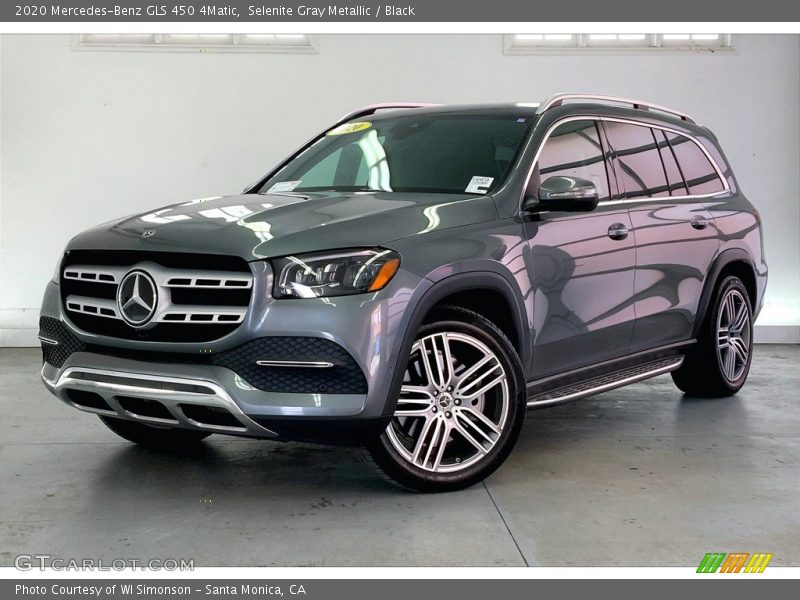 Selenite Gray Metallic / Black 2020 Mercedes-Benz GLS 450 4Matic