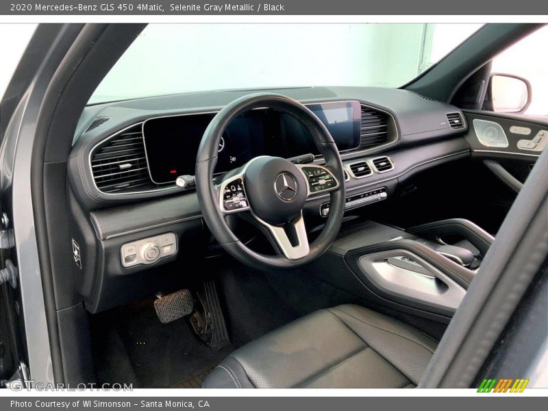 Selenite Gray Metallic / Black 2020 Mercedes-Benz GLS 450 4Matic