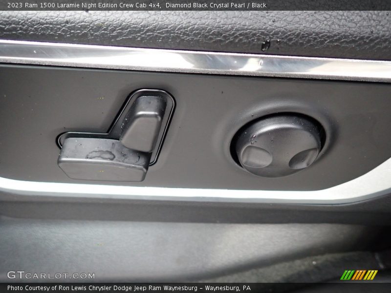 Diamond Black Crystal Pearl / Black 2023 Ram 1500 Laramie Night Edition Crew Cab 4x4