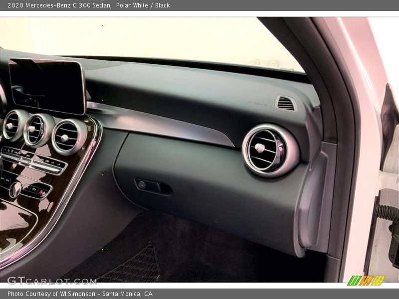 Polar White / Black 2020 Mercedes-Benz C 300 Sedan