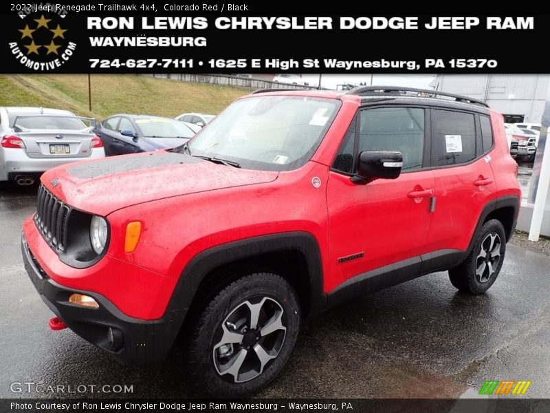 Colorado Red / Black 2022 Jeep Renegade Trailhawk 4x4