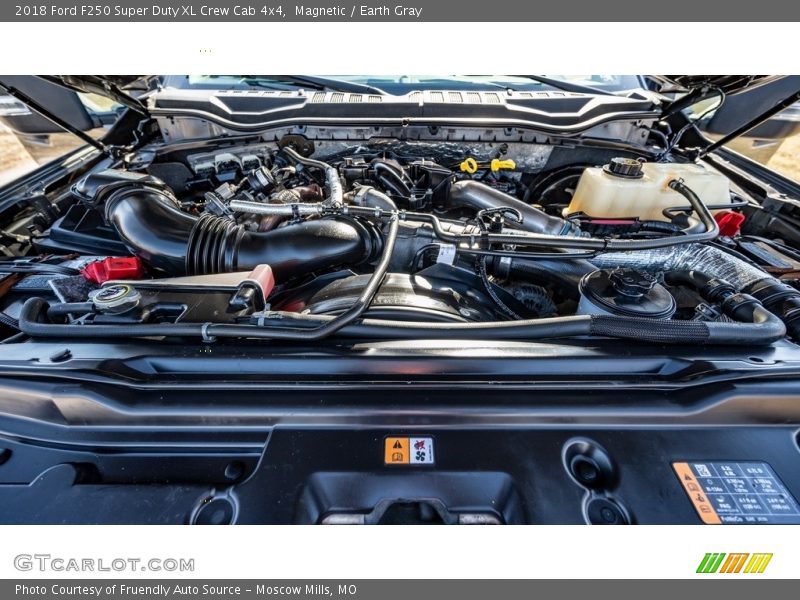 Magnetic / Earth Gray 2018 Ford F250 Super Duty XL Crew Cab 4x4