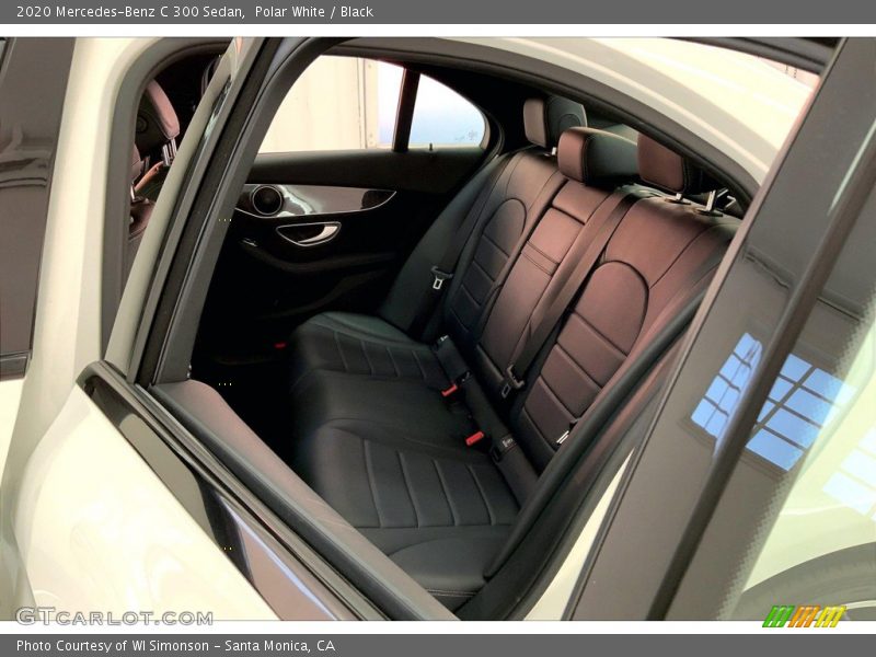 Polar White / Black 2020 Mercedes-Benz C 300 Sedan