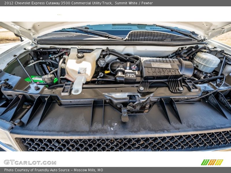 Summit White / Pewter 2012 Chevrolet Express Cutaway 3500 Commercial Utility Truck