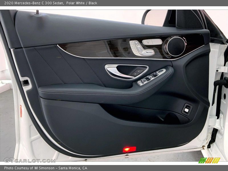 Polar White / Black 2020 Mercedes-Benz C 300 Sedan