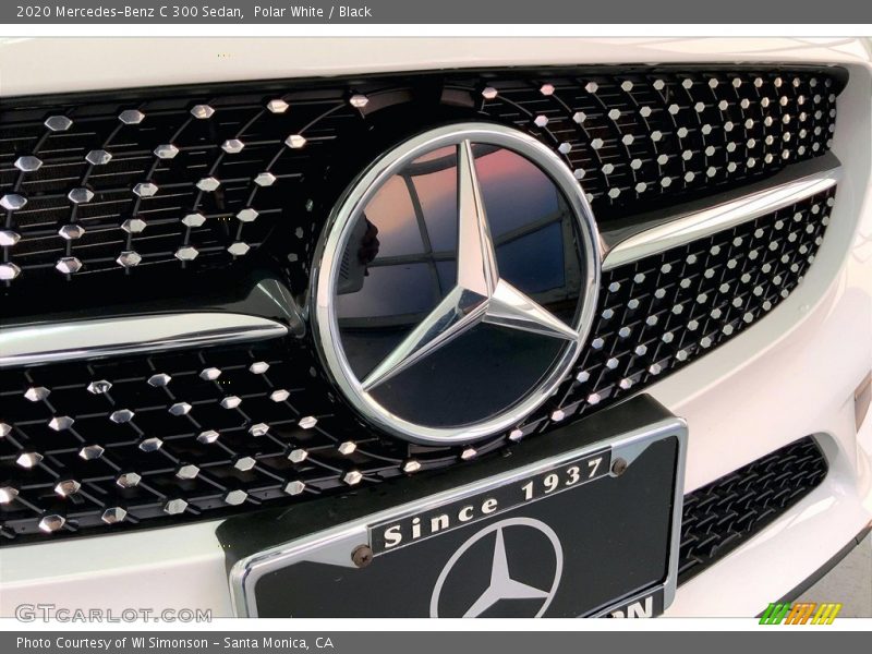 Polar White / Black 2020 Mercedes-Benz C 300 Sedan