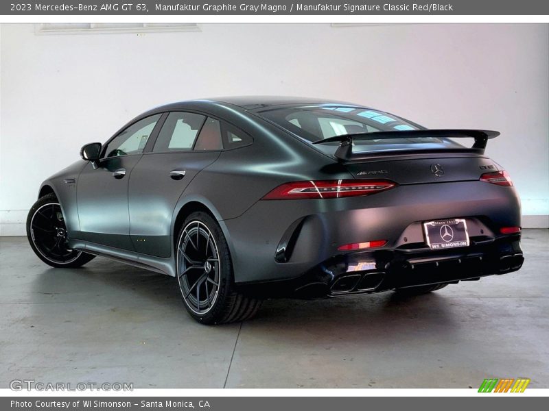  2023 AMG GT 63 Manufaktur Graphite Gray Magno