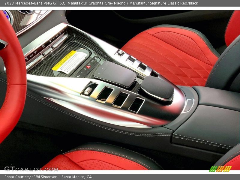 Controls of 2023 AMG GT 63