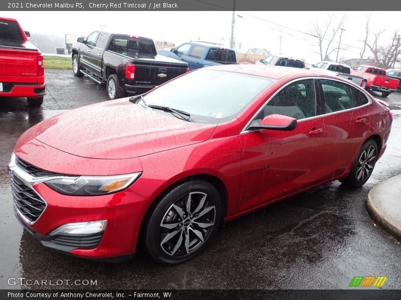 Cherry Red Tintcoat / Jet Black 2021 Chevrolet Malibu RS