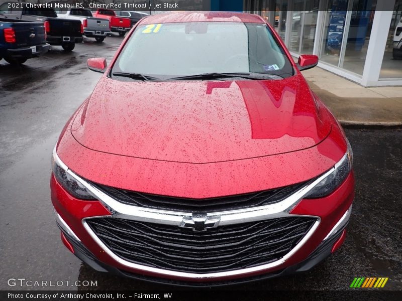Cherry Red Tintcoat / Jet Black 2021 Chevrolet Malibu RS