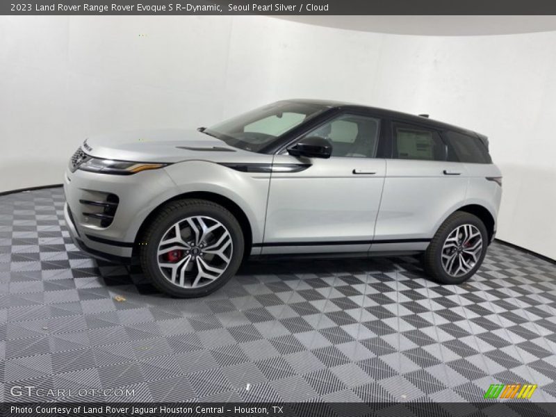 Seoul Pearl Silver / Cloud 2023 Land Rover Range Rover Evoque S R-Dynamic