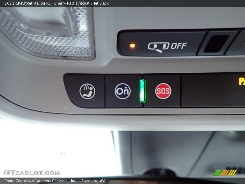 Cherry Red Tintcoat / Jet Black 2021 Chevrolet Malibu RS