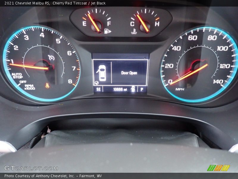 Cherry Red Tintcoat / Jet Black 2021 Chevrolet Malibu RS