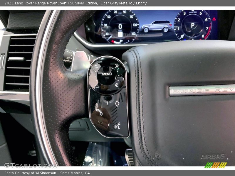  2021 Range Rover Sport HSE Silver Edition Steering Wheel
