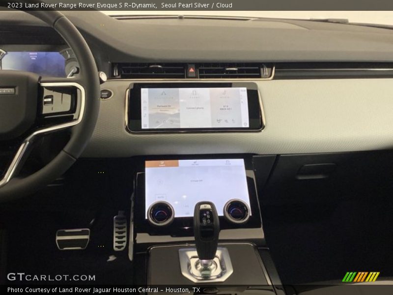 Dashboard of 2023 Range Rover Evoque S R-Dynamic