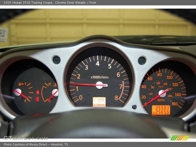 Chrome Silver Metallic / Frost 2005 Nissan 350Z Touring Coupe
