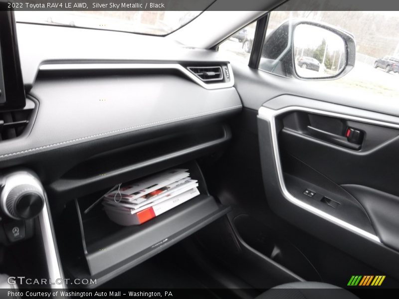 Silver Sky Metallic / Black 2022 Toyota RAV4 LE AWD