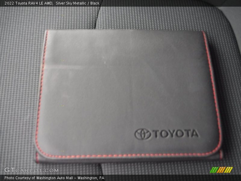 Silver Sky Metallic / Black 2022 Toyota RAV4 LE AWD