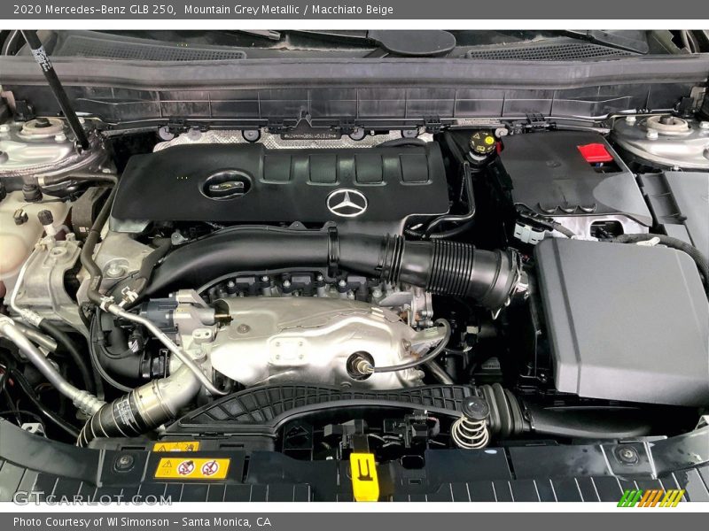 Mountain Grey Metallic / Macchiato Beige 2020 Mercedes-Benz GLB 250