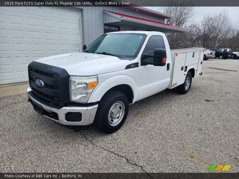 Oxford White / Steel 2015 Ford F250 Super Duty XL Regular Cab Utility